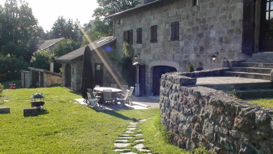 Villa Demeure De 1850 Avec Piscine Chauffee Le Chambon-sur-Lignon Exterior foto